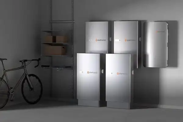 Enphase IQ Batteries in home garage